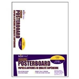 Office Depot Brand Poster Boards 11 in x 14 in White 5/Pack 5/Pk