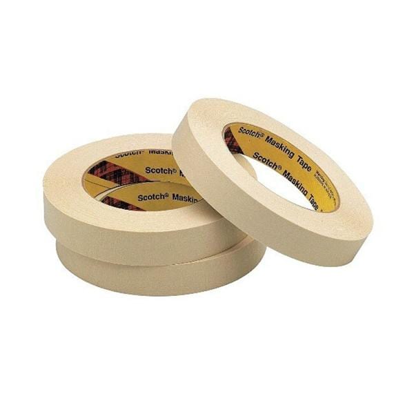 Scotch 232 Masking Tape 3/4 in x 60 Yds Ea