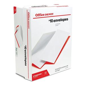 All-Purpose Envelopes #10 4 1/8 in x 9 1/2 in White 500/Pk