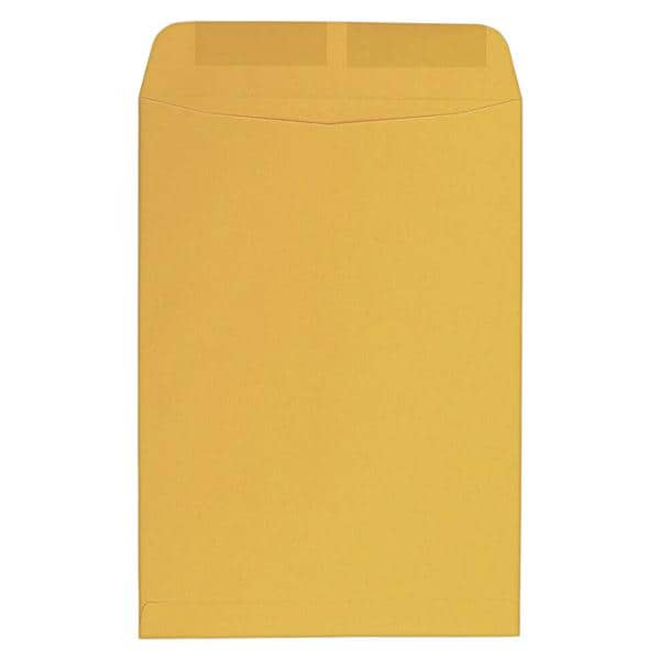 Large Format Open-End Kraft Envelopes 9 in x 12 in Brown 250/Pack 250/Bx