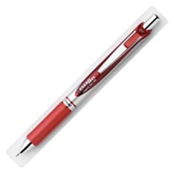 EnerGel Liquid Gel Pens Medium Point 0.7 mm Red 12/Pack 12/Pk