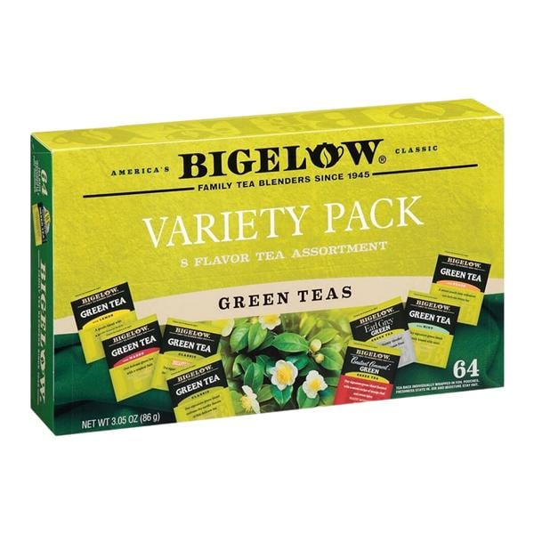 Bigelow Green Tea Variety Gift Box 64/Bx