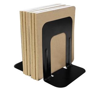 Office Depot Brand 58% Recycled Steel Bookend 9" Black Pk