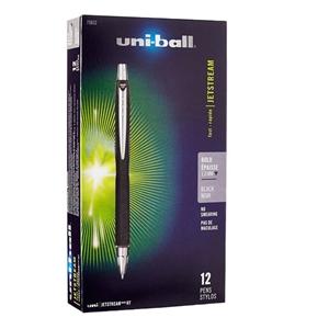 uni-ball Jetstream RT Ballpoint Pen Bold Pt 1.0 mm Black 12/Pack 12/Pk