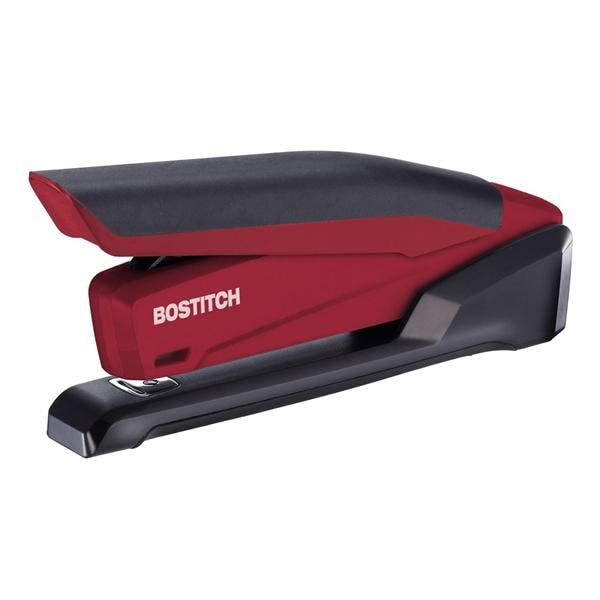 PaperPro Translucent Desktop Stapler Translucent Red Ea