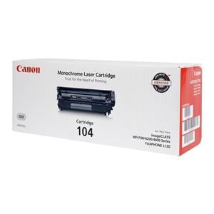 Canon 104 Black Toner Cartridge (0263B001BA) Ea