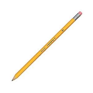Dixon Oriole Pencils Yellow No. 2 Soft Lead Presharpened 12/Pack 12/Pk