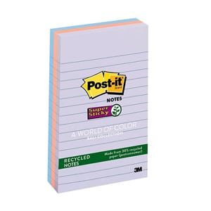 Sticky Notes 4 in x 6 in Farmers Mkt 90 Sheets/Pad 3/Pack 3/Pk