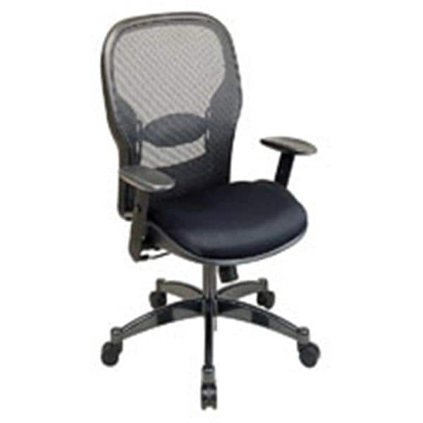 Matrex Mesh Chair Gunmetal Frame Black Fabric Ea