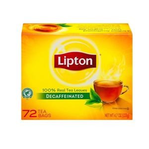 Lipton Decaf Tea Bags Box Of 72 72/Bx