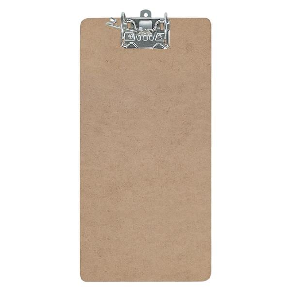 Clipboard With Arch Clip 9 in x 15 1/2 in Brown Ea