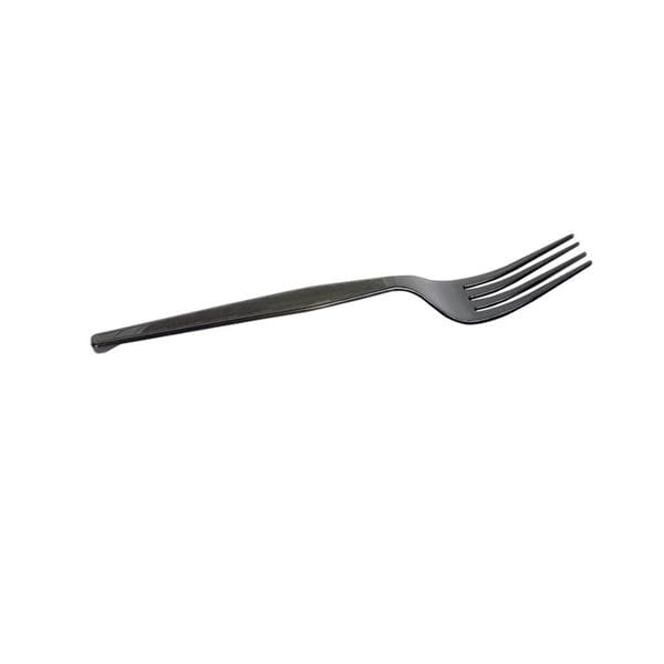 Dixie Polystyrene Forks Black 1000/Pack 1000/Pk