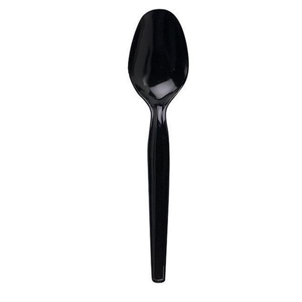 Dixie Polystyrene Spoons Black 1000/Pk