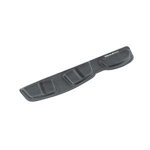 Fellowes Memory Foam Keyboard Palm Support With Microban Graphite Ea