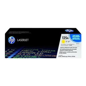 HP 125A Yellow Original Toner Cartridge (CB542A) Ea