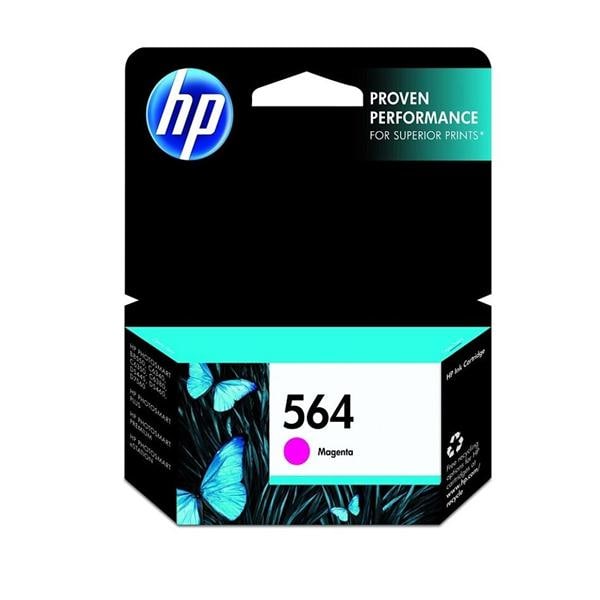 HP 564 Magenta Original Ink Cartridge (CB319WN) Ea