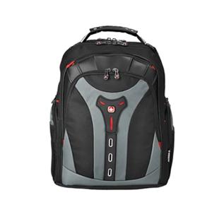 Pegasus Computer Backpack For Laptops Up To 17 in Black/Blue Ea