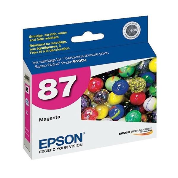 Epson 87 UltraChrome Hi-Gloss 2 Magenta Ink Cartridge Ea