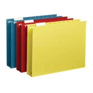 Box-Bottom Hanging Folder 2 in Expansion Ltr Sz Asst 25/Box 25/Bx