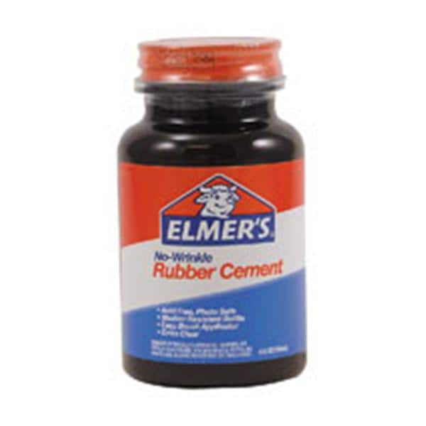 Elmer's Rubber Cement 4 Oz Ea