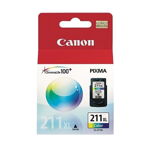 Canon CL-211XL Tricolor Ink Cartridge (2975B001) Ea