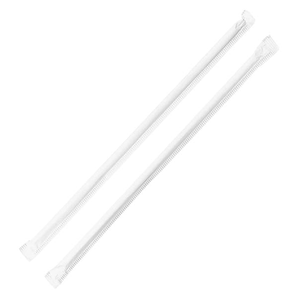 Genuine Joe Jumbo Straight Straws 500/Bx