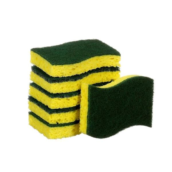 Scotch-Brite Heavy-Duty Scrub Sponges Green 6/Pk