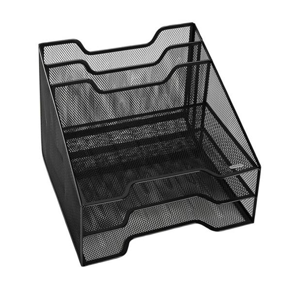 Mesh Tray Sorter Combo Organizer Black Ea