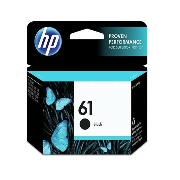 HP 61 Black Original Ink Cartridge (CH561WN) Ea