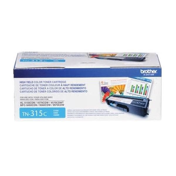 Brother TN-315C Cyan Toner Cartridge Ea