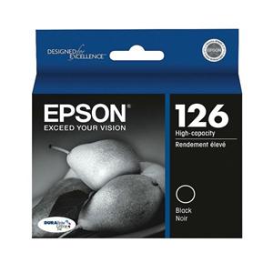 Epson 126 (T126120) DuraBrite Ultra Black Ink Cartridge Ea