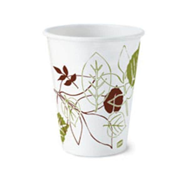 Dixie Paper Hot Cups 12 Oz Pathways Design 1000/Bx