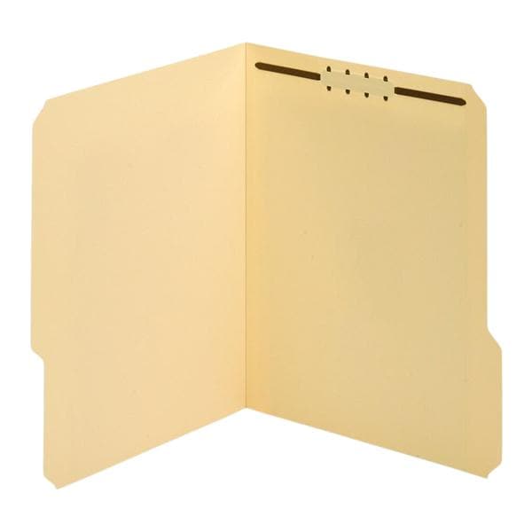 Manila Fastener Folder 1 Fastener 1/3 Tab Cut Asst Ltr Sz 50/Box 50/Bx