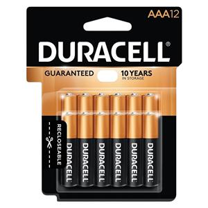 Duracell CopperTop General Purpose AAA Batteries 12/Pack 12/Pk