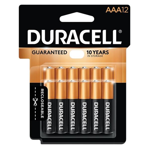 Duracell CopperTop General Purpose AAA Batteries 12/Pack 12/Pk