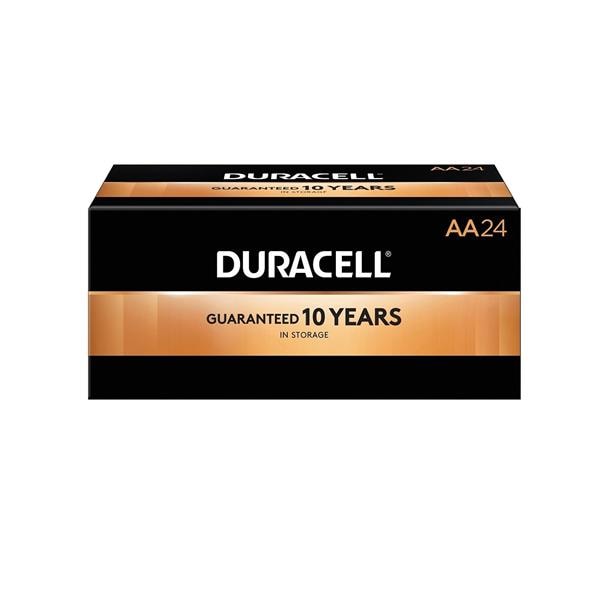 Duracell Coppertop AA Alkaline Batteries 24/Pack 24/Bx