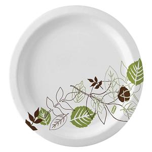 Dixie Ultra Paper Plates 10 1/8 in Dia Pathways Design 125/Pk