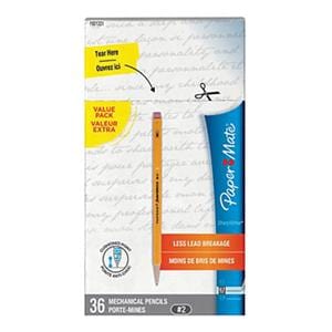 Sharpwriter Mechanical Pencils 0.7 mm Yellow Barrel 36/Pack 36/Pk