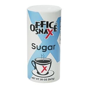 Sugar Canister 20 Oz Ea