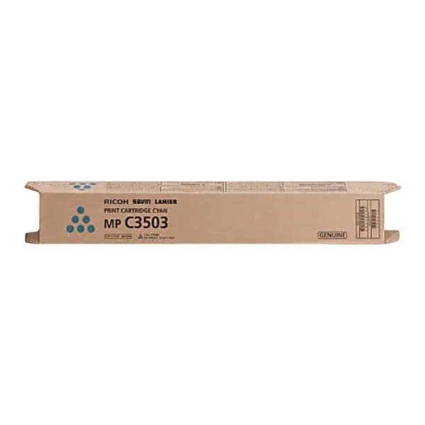 Ricoh Original Cyan Toner Cartridge Laser 18,000 Pages Ea