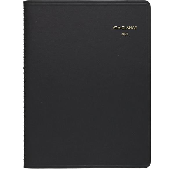 AT-A-GLANCE 2023 RY Weekly Appointment Book Planner, Black, Medium, 7x8-3/4" Ea