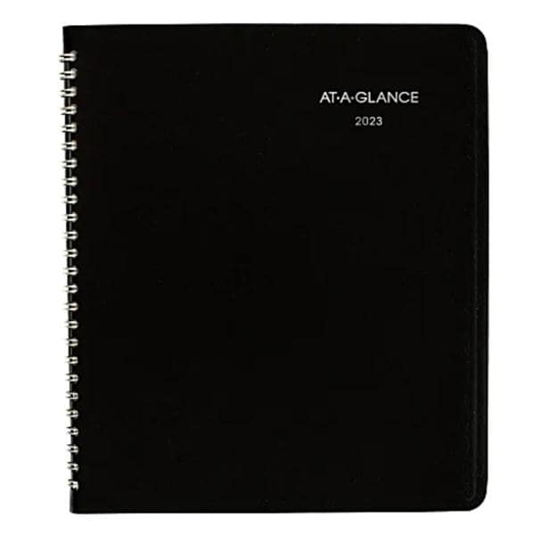 At-A-Glance DayMinder 2023 Monthly Planner, Black, 7"x8-3/4" Ea