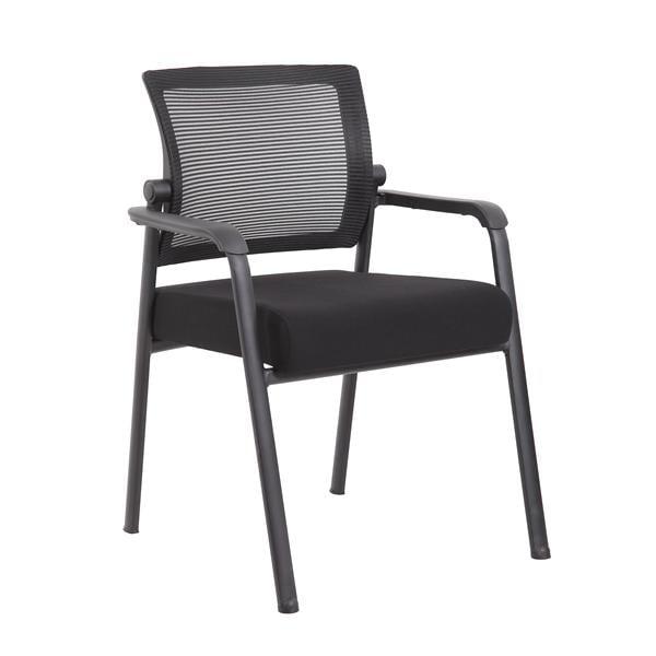 Office Guest Chair-Black Mesh Ea