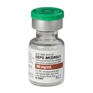 Novaplus Depo-Medrol Injection 80mg/mL SDV 1mL 25/Package