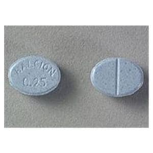 Halcion Tablets 0.25mg Bottle 10/Bt