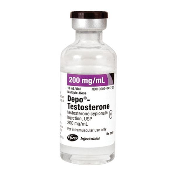 Depo-Testosterone Injection 200mg/mL MDV 10ml/Vl