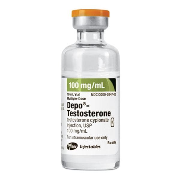 Depo-Testosterone Injection 100mg/mL MDV 10mL Each