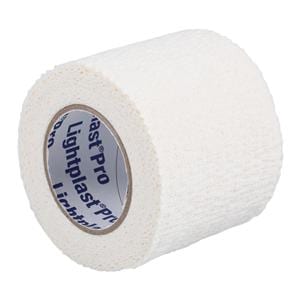 Lightplast Pro Athletic Tape Cotton/Elastic/Spandex 2"x5yd White NS 24/Ca