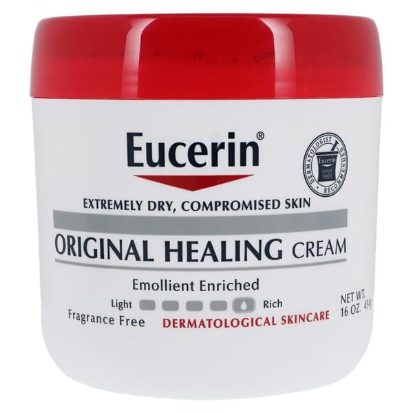 Eucerin Original Repair Cream 16oz Frgrnc Fr Non-Comedogenic, Hlng Sthng Skn 1Lb
