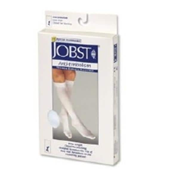 Jobst Compression Stocking Knee High Small Unisex White